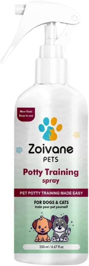 Potty Training Spray for Puppy | Potty Training, Dog Potty Training Spray, Indoor Use | No More Marking | Positively Train Puppies and Dogs Where to Potty (200ml)