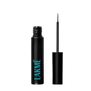 FXXXCUWUU LAKMÉ Eyeconic Liquid Eye Liner, Black, Long Lasting Matte Waterproof Liner – Smudge Proof, Transfer Proof Eye Makeup for 24 hrs, 4.5 ml