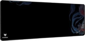 Amkette EvoFox Falcon X85 Multifunctional Gaming Mouse Pad/Desk Pad with Micro Textured Surface, Non Slip Rubber Base, and Anti fray Stitched Edges – Designed for Gamers