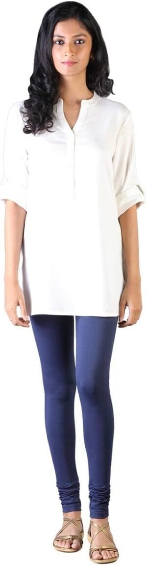 Twin Birds Churidhar Cotton Leggings for Women – Premium Fit – 4 Way Stretch – S to 2XL