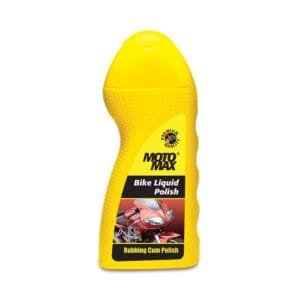 Bike Liquid Polish 100 ml |Removes tough stains, High Gloss & Shine on painted metal and plastic surfaces | Comes with a sponge for easy application on bike, motorbikes motorcycle