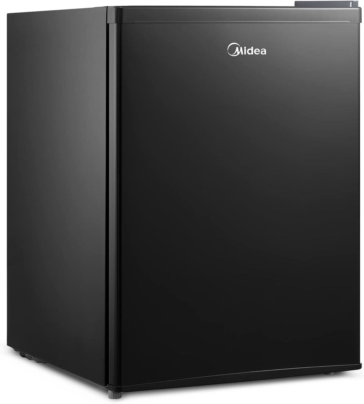 Midea WHS-87LB1 Refrigerator, 2.4 Cubic Feet, Black
