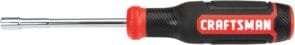 CRAFTSMAN Screwdriver Nut Driver, SAE/MM, 1/4 in. x 3 in. (CMHT65082)