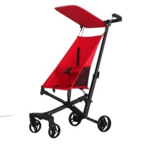 stroller for kids ages 4-8Lightweight Umbrella Stroller – Perfect Travel Companion for Babies’ First Outing! (Red)
