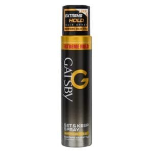 Gatsby Leather Set and Keep Spray, Extreme Hold, 250ml