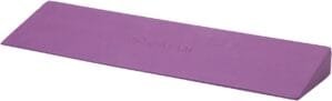 Gaiam Yoga Block Wedge – Lightweight EVA Foam – Yoga Wedge for Wrist and Lower Back Support – Slant Board for Comfortable Yoga Poses and Angles, (20″ L x 6″ W x 2″ H), Deep Purple