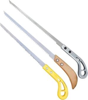 3PCS Outdoor Portable Hand Saw, Portable Camping Handsaw Household Garden Small Hand Saw, 9 Inch Rugged Blade Tooth Steel Mini Hand Saw for Gardening Camping Pruning Saw