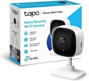 Tapo TP-Link C100 CCTV Home Security WiFi Camera 1080p Crystal Clear TPLink
