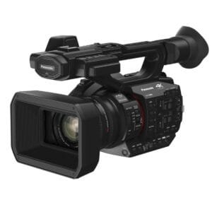 Panasonic Camcorder, Professional Quality 4K 60p, 1.0-inch Sensor, 24.5mm Wide-Angle Lens and Optical 20x Zoom, Great for News, Interviews, and Events – HC-X20