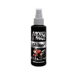 Shiner Multi surface Spray Polish 100ml|Instantly Cleans, Polishes and Shines Motorbikes, Scooters, Cars | Useful for Plastic, Metal, Tyre & Rubber Parts,