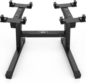 Nuobell Adjustable Dumbbell Rack and Stand. Perfect Home-Gym Dumbell Rack for At-Home Nuobell Workouts. Safe, Convenient and Prevents Accidents. This is a Nuobell Dumbbell Rack Stand Only, No Weights