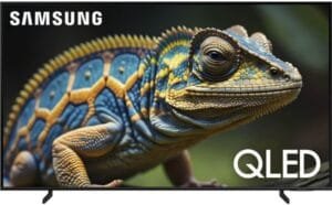 SAMSUNG 65-Inch Class QLED 4K Q60D Series Quantum HDR Smart TV w/Object Tracking Sound Lite, Motion Xcelerator, Slim Design, Gaming Hub, Alexa Built-in (QN65Q60D, 2024 Model)
