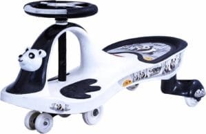 Toyzone Baby Panda Magic Car-50940, Ride-On Baby Car, Kids Push Car, Swing Car, Twister Ride On, Magic Toy Car, Kids Ride On, Push Rider, Steering Music & Lights, for Kids Age 2+ Medium Multicolor