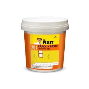 201 Crack X Paste-1Kg, Ready to use crack filler for internal & external surface cracks on roofs,wall, Flexible Putty with excellent Bonding