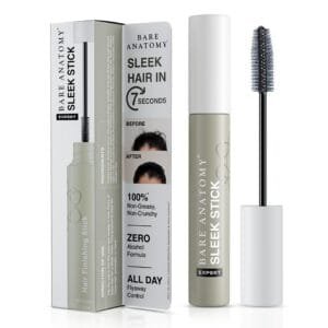 Bare Anatomy Expert Sleek Hair Finishing Stick | 100% Alcohol & Silicon Free Formula | Baby Hair, Frizzy Hair & Flyaway Fixer | Non-Sticky & Non-Crunchy | Natural Sleek Finish with No Residue | 10ml