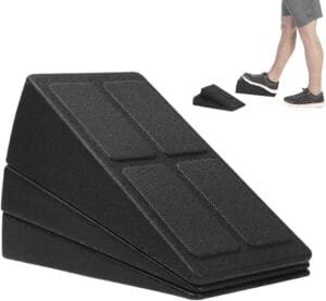 Proberos® 3PCS Squat Wedge Set, Adjustable Height & Tilt Exercise Wedges for Squats EPP Wedge Block Slant Board, Yoga Foam Wedge Blocks, Incline Board Platform For Heel Elevated and Calf Raise