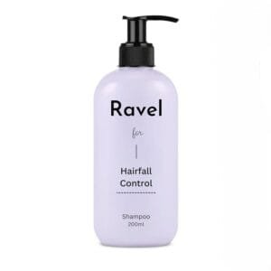 Ravel Hairfall Control Shampoo, Reduces Hair Fall & Strengthens Roots, Promotes Hair Growth & Adds Volume, For All Hair Types, Men & Women – 200ml