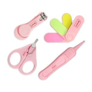 LL Baby Grooming – Manicure Set, 4pcs, Pink, 0m+