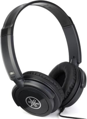 Yamaha HPH-100B Dynamic Closed-Back Headphones, Black