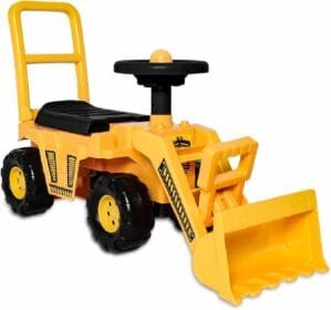 Toyzone Mini Bulldozer-50803 | Baby Car | Kids Car | Toy Car| Push Car| Storage Seat | Swing Car| Ride on Car with Horn