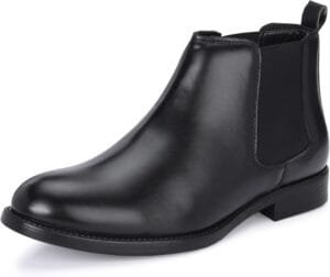 HiREL’S Men’s Black Chelsea Boots 8