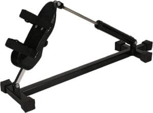 Unisex Physiotherapy Heel Stretcher Foot Exerciser (Heavy Metal Base) Physiotherapy Exerciser for rehabilation and streching Muscles Black