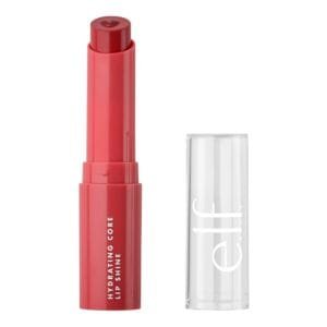 e.l.f. Hydrating Core Lip Shine, Conditioning & Nourishing Lip Balm, Sheer Color Tinted Chapstick, Joyful, 0.09 Oz