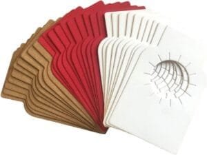 Wine Bottle Tags for Cellar Collection, Champagne,Hanging Labels for Name,Year,Tasting Notes (150Pack-3 Colors)