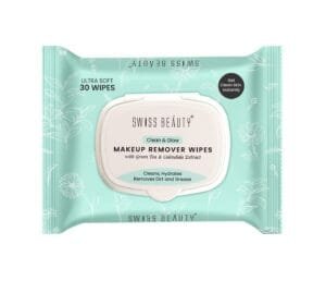 Clean & Glow Makeup Remover Wipes | With Green Tea And Calendula Extracts| Cleansing And Hydrating Facial Wipes| 30 Wipes |