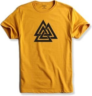 ADRO Men’s Triangle Cotton Printed T-Shirt