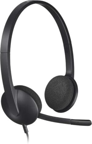 Logitech USB Headset H340 – Stereo – Black – USB – Wired – 20 Hz – 20 kHz – Over-The-Head – Binaura