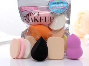 SUAKE 6-in-1 Makeup Blender Sponge for face makeup Cotton Pad Applicator Foundation Makeup Blender Powder Buff Sponge Cosmetic Puff Women’s & Girls Cosmetic Makeup Beauty