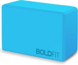 Boldfit Yoga Blocks High Density Foam Yoga Brick for Stretching, Balancing pose for Yoga, Exercise and Fitness Yoga Block Premium Yoga Accessories for Women & Men Yoga Equipment Pack of 1