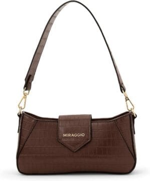 Isabella Women’s Shoulder Handbag, Brown