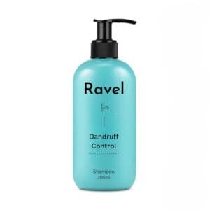Ravel Anti-Dandruff Shampoo, Fights Flakes & Soothes Scalp Irritation, Reduces Itchiness & Prevents Dandruff, For All Hair Types, Men & Women – 200ml