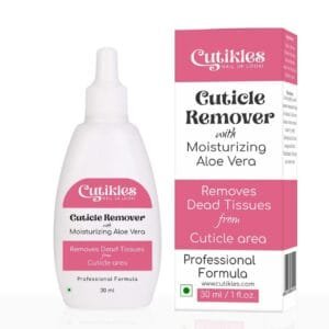 CUTIKLES Cuticle Remover Gel. Removes Dead & Overgrown Cuticles/Skin from Cuticle Area. Works Instantly, no more painful cuticle pushing. Professional Formula for great Manicures & Pedicures – 30ml