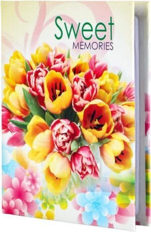 Photo Album Book Baby Photo Album 6×8 Holds 100 Photos Polaroid Photo Albums – Sweet Memories