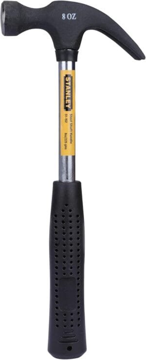 Stanley Claw Hammer Steel Shaft (Black and Chrome)