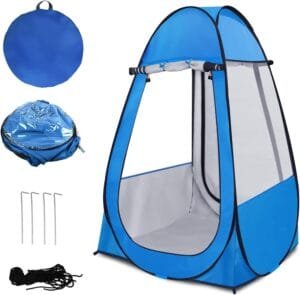 Automatic Instant Pop Up Tent,Hydraulic Dome Camping Tent,Waterproof& Windproof&UV Protection Instant Tent with 2M Moisture Mat,Carrying Bag,Easy to Set up and Quick to Put Away