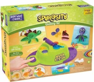 Quill On Spyrosity Explore Quilling Craft Kit | Arts and Crafts for Kids Ages 6-8 | Girls Toys Age 6-8 | Crafts for Kids Ages 4-8 | 7 Year Old Girl Birthday Gifts | Gifts for 5 Year Old Girls