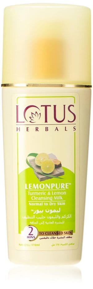 Lemonpure Turmeric and Lemon Cleansing Milk, 170ml