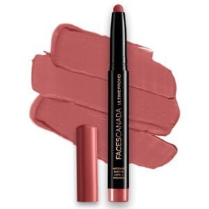 Ultime Pro HD Intense Matte Lipstick + Primer – Tea Rose (Nude) | 9 Hour Long Lasting Lip Color | Lightweight & Smudge Proof Matte Finish | 0.05 Oz/1.4g