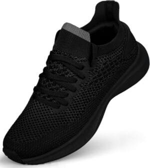 Abboos Running Shoes Womens Non Slip Gym Workout Shoes Lightweight Breathable Tennis Shoes Mesh Walking Sneakers