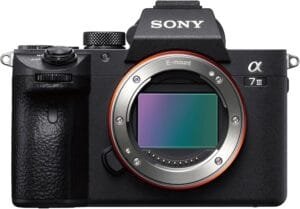 Sony Alpha ILCE-7M3 Full-Frame 24.2MP Mirrorless Digital SLR Camera Body (4K Full Frame, Real-Time Eye Auto Focus, 4K Vlogging Camera, Tiltable LCD, Low Light Camera) – Black
