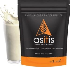 AS-IT-IS Nutrition Whey Protein Concentrate 80% – 1kg/35.2 Oz Cross-flow Microfiltered | Unflavoured | Tested for Purity | Non-gmo and Gluten-free No Preservatives