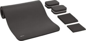 Amazon Basics 1/2-Inch Thick Yoga Mat 6 Piece Set