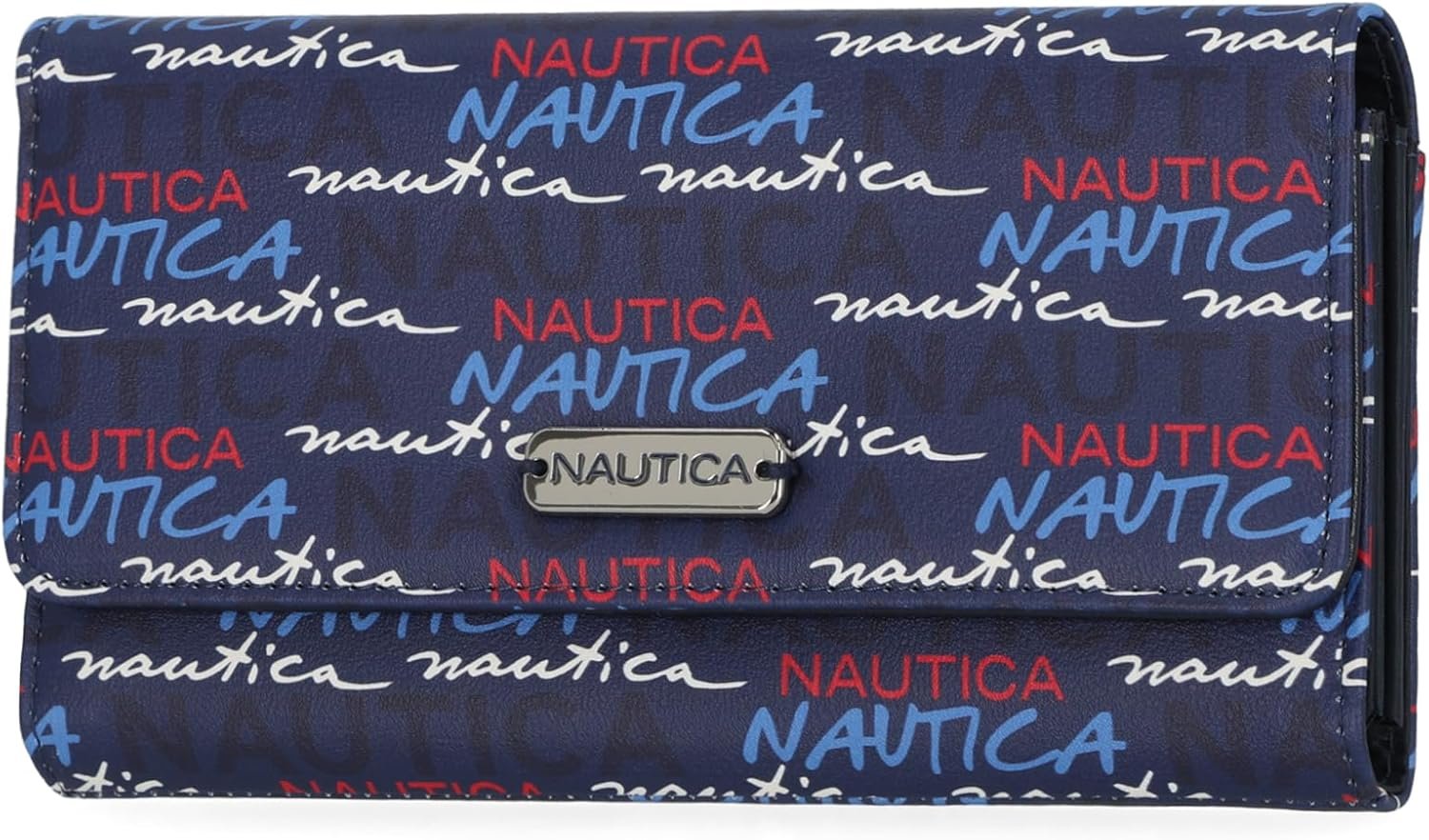 Nautica Money Manager RFID Slim and Small Wallet for Women - Credit Card Holder with Coin Purse and Zipper Wallet, Women's Clutch Organizer