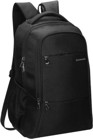 COSMUS Laptop Backpack for 15.6 inch Laptop Darwin 29 litres Office Backpack – sleek everyday use backpack – Black