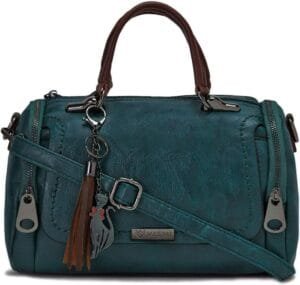 Stylish Vegan Leather Bags Top Handle Satchel Handbag Shoulder Purse Sling Bags for Women | Travel | Office | Birthday Gift for Wife | Mother | Rakhi Gifts for Sisters | Bhabhi