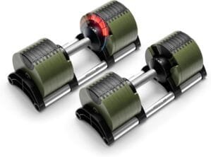 NUOBELL Adjustable Dumbbells 5-80 lbs: Replace 16 Sets, Ideal for Home Gym Weight Bench & Press